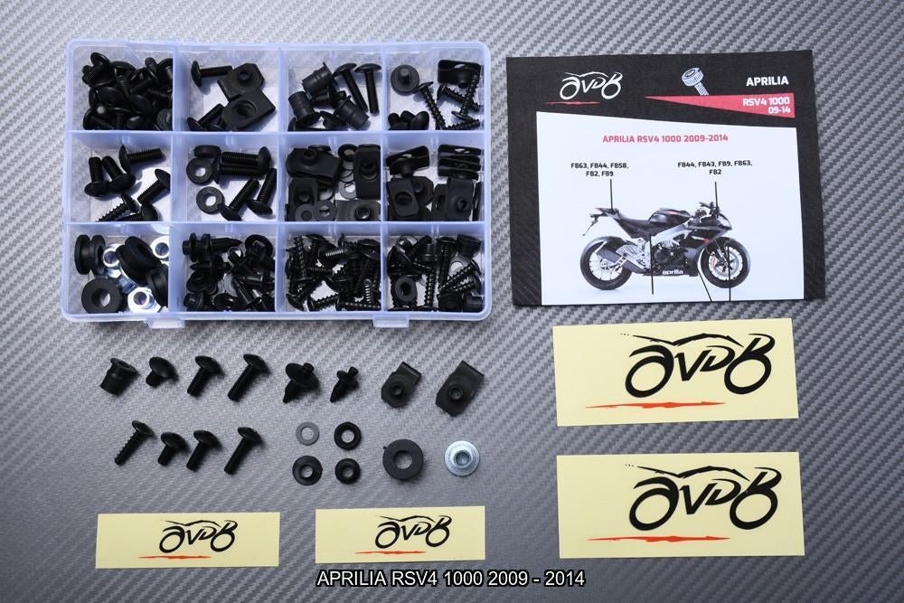 Kit visserie spécifique pour APRILIA RSV4 1000 2009 - 2014, Motos, Enlèvement ou Envoi, Neuf