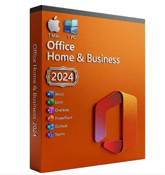 Office Home & Business 2024 | Levenslang | 1 macOS of 1 PC, Computers en Software, Office-software, Ophalen, Nieuw, Word, MacOS