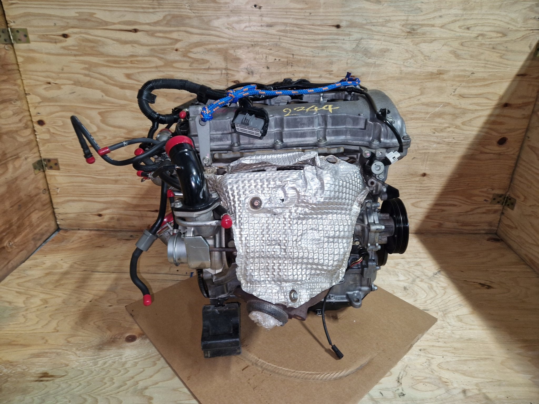 Moteur 4B11T/C Complet MITSUBISHI LANCER, Auto-onderdelen, Verzenden, Gebruikt, Skoda