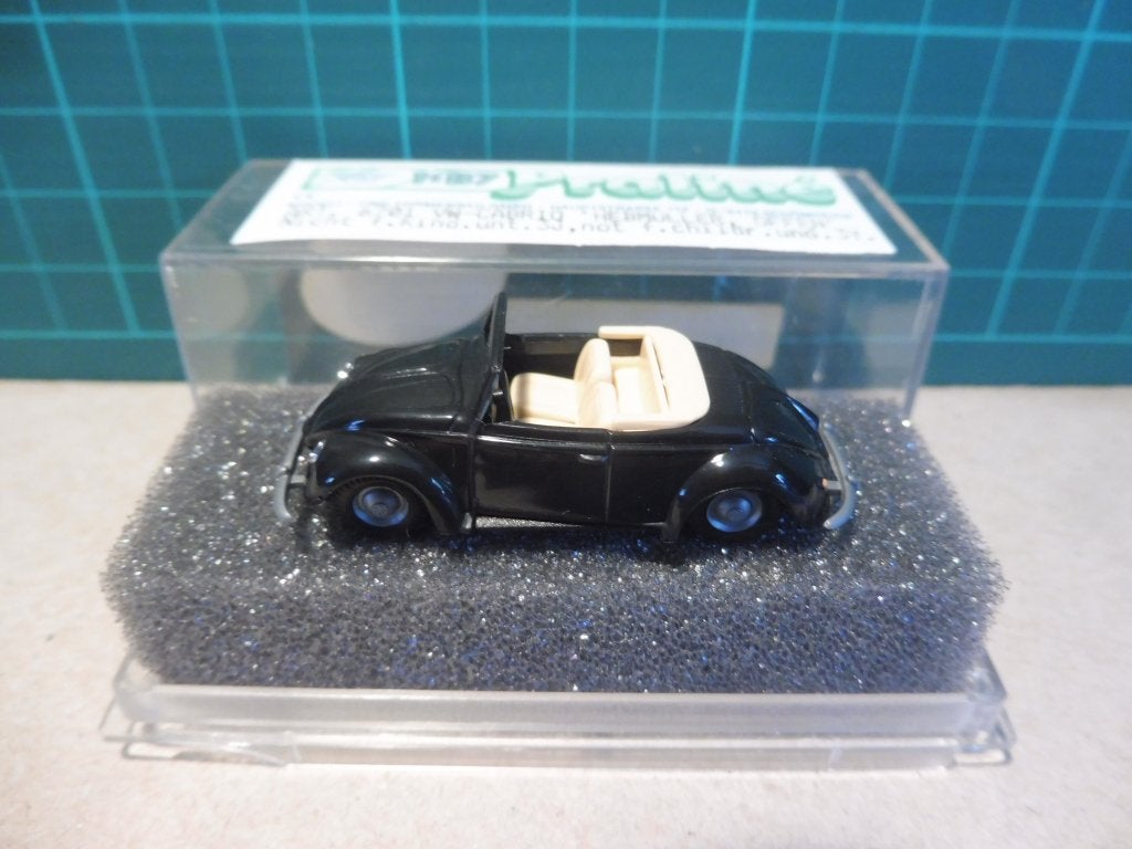 1:87 Praliné 6701 Volkswagen VW Kever Hebmüller open cabrio, Hobby en Vrije tijd, Modelauto's | 1:87, Zo goed als nieuw, Auto