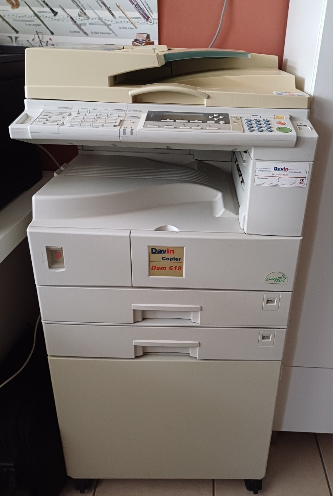 Photocopieuse, Informatique & Logiciels, Imprimantes, Davin, Photocopieuse, Fax, Enlèvement