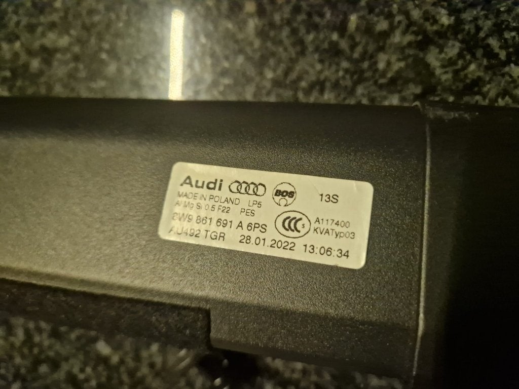 Bagagescherm Audi A4, S4, RS4, Ophalen, Gebruikt, Audi