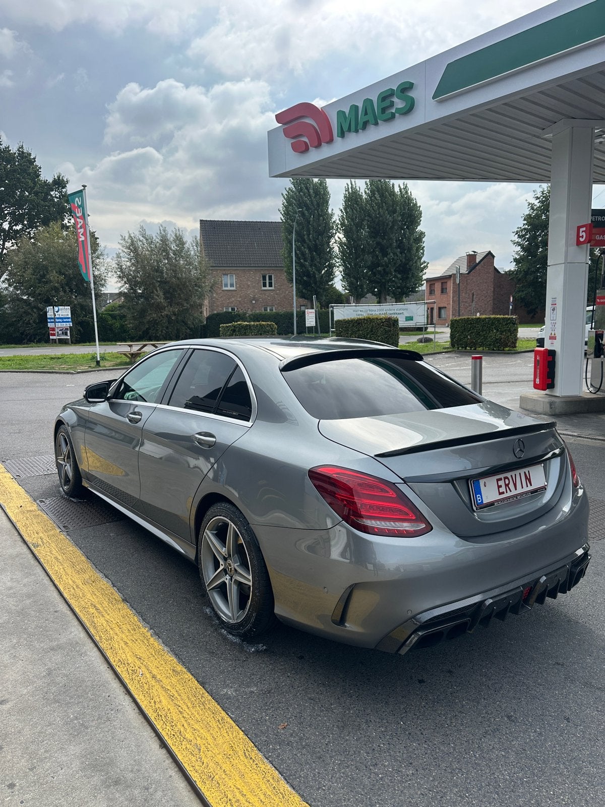 w205 C 220d /// AMG Line  ((230pk)), Auto's, 4 deurs, Achterwielaandrijving, Leder, Particulier