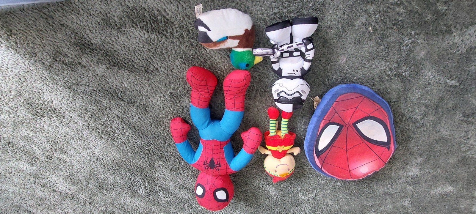 Marvel speelgoed, maskers en knuffels te koop. Alles is nog, Kinderen en Baby's, Speelgoed | Actiefiguren, Ophalen