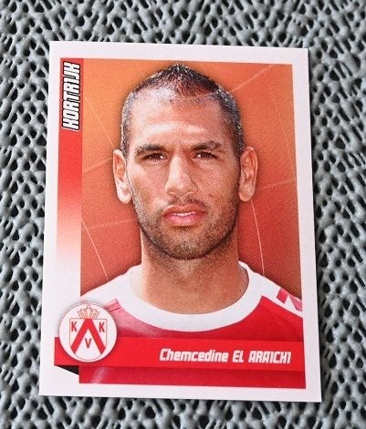 Panini Football 2011 KV Kortrijk/Chemcedine El Araichi, Envoi, Neuf, Affiche, Image ou Autocollant