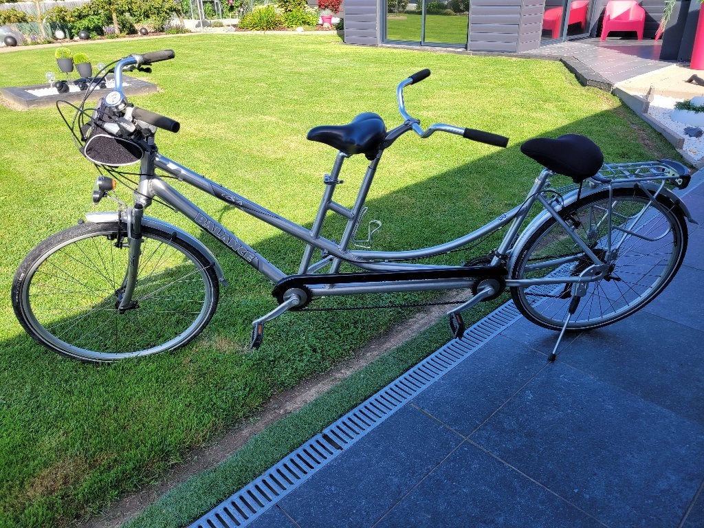 Tandem AV, Vélos & Vélomoteurs, Vélos | Tandems, 51 à 55 cm, 10 à 15 vitesses, Frein sur jante, Enlèvement
