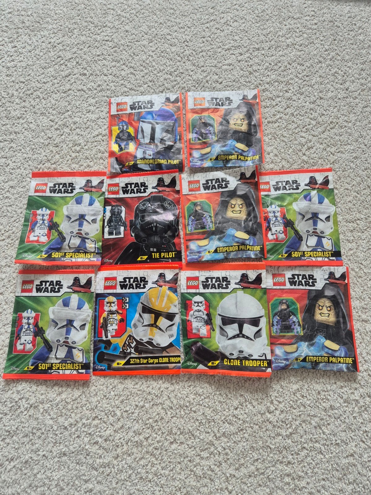 Sacs en plastique Lego Star Wars, 10 pièces, neufs, Enlèvement ou Envoi