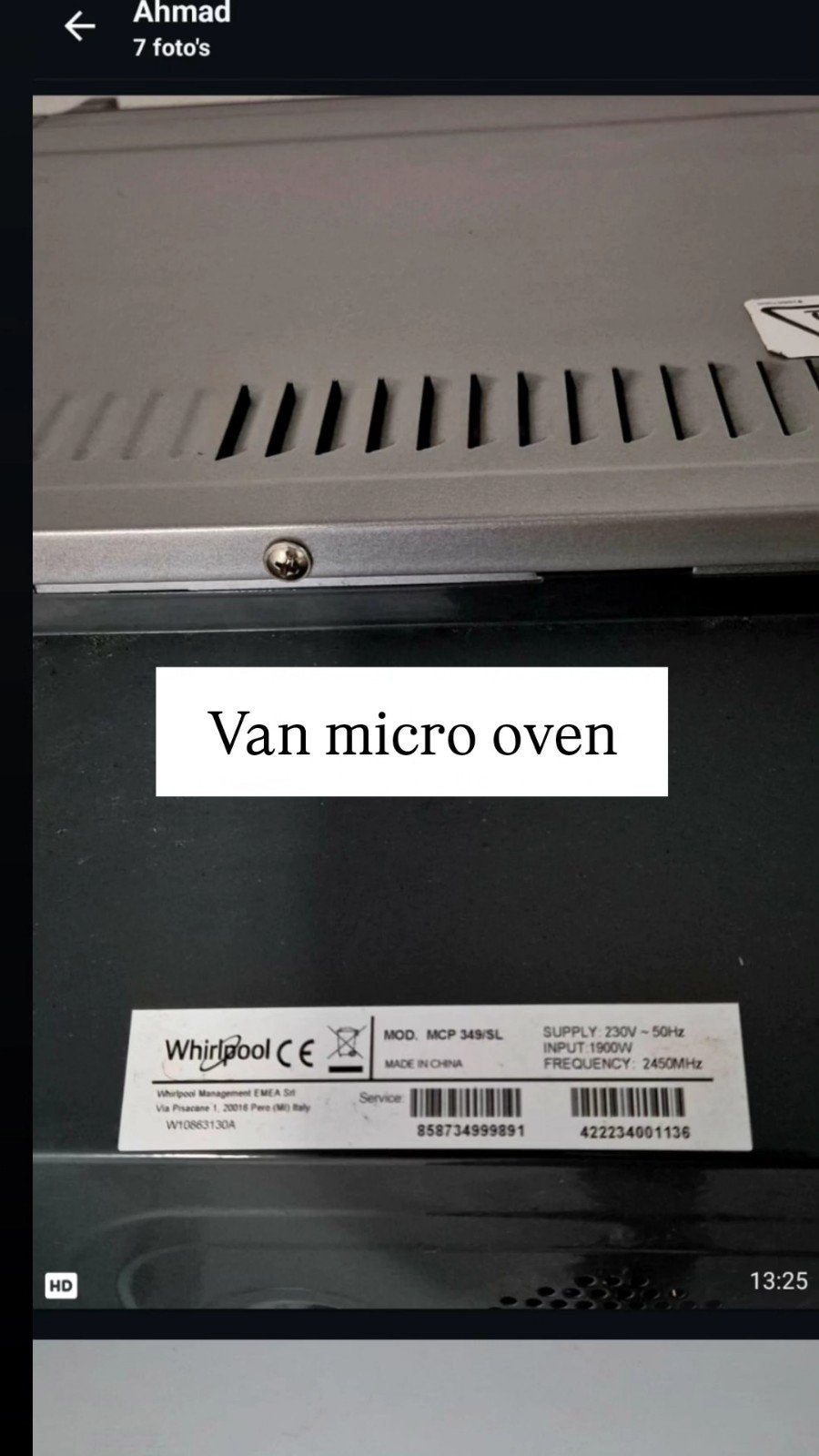 Van alles, Elektronische apparatuur, Microgolfovens, Ophalen