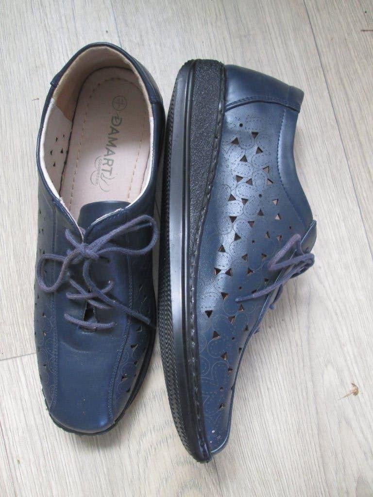 Zomerschoenen van Damart, Kleding | Dames, Blauw, Overige typen, Ophalen of Verzenden, Zo goed als nieuw