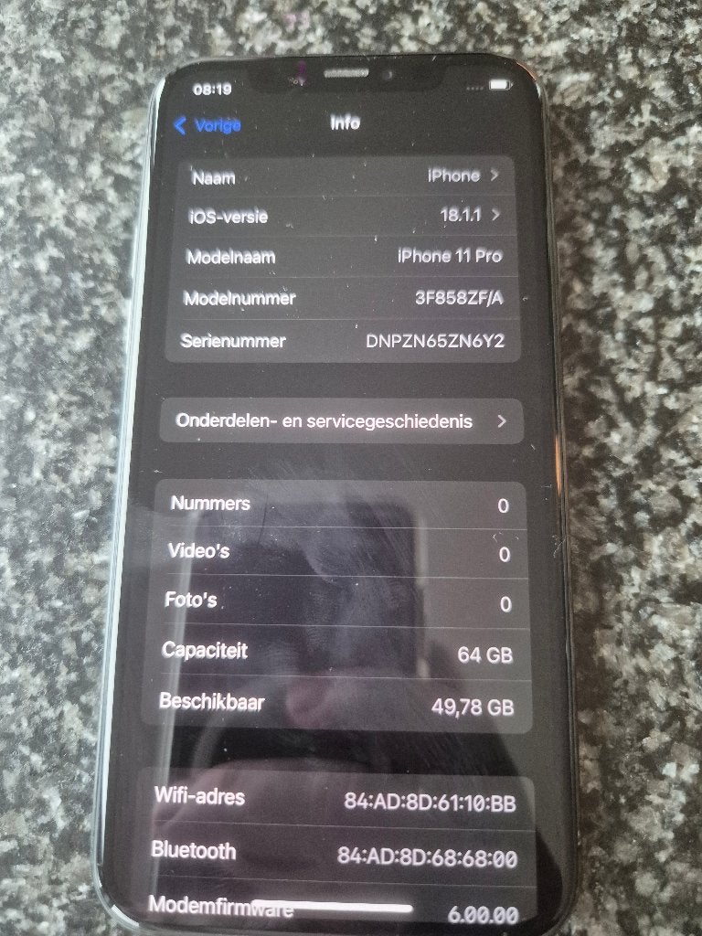 iPhone 11 pro, Télécoms, Téléphonie mobile | Apple iPhone, Comme neuf, 64 GB, Sans abonnement, Sans simlock, iPhone 11 Pro, Noir