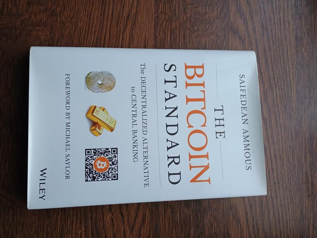 The Bitcoin Standard hardcover Engelstalig, nieuw, Enlèvement