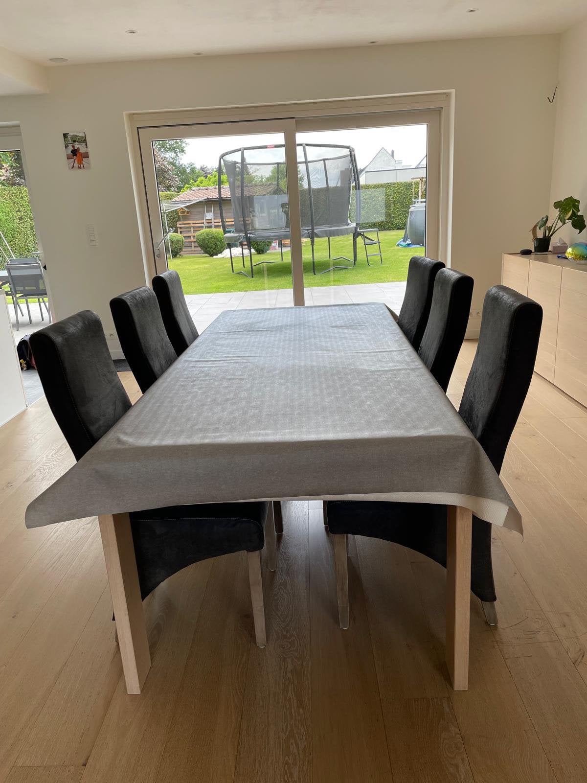 6 eetkamerstoelen, Gris, Enlèvement, Hedendaags, Cinq, Six Chaises ou plus