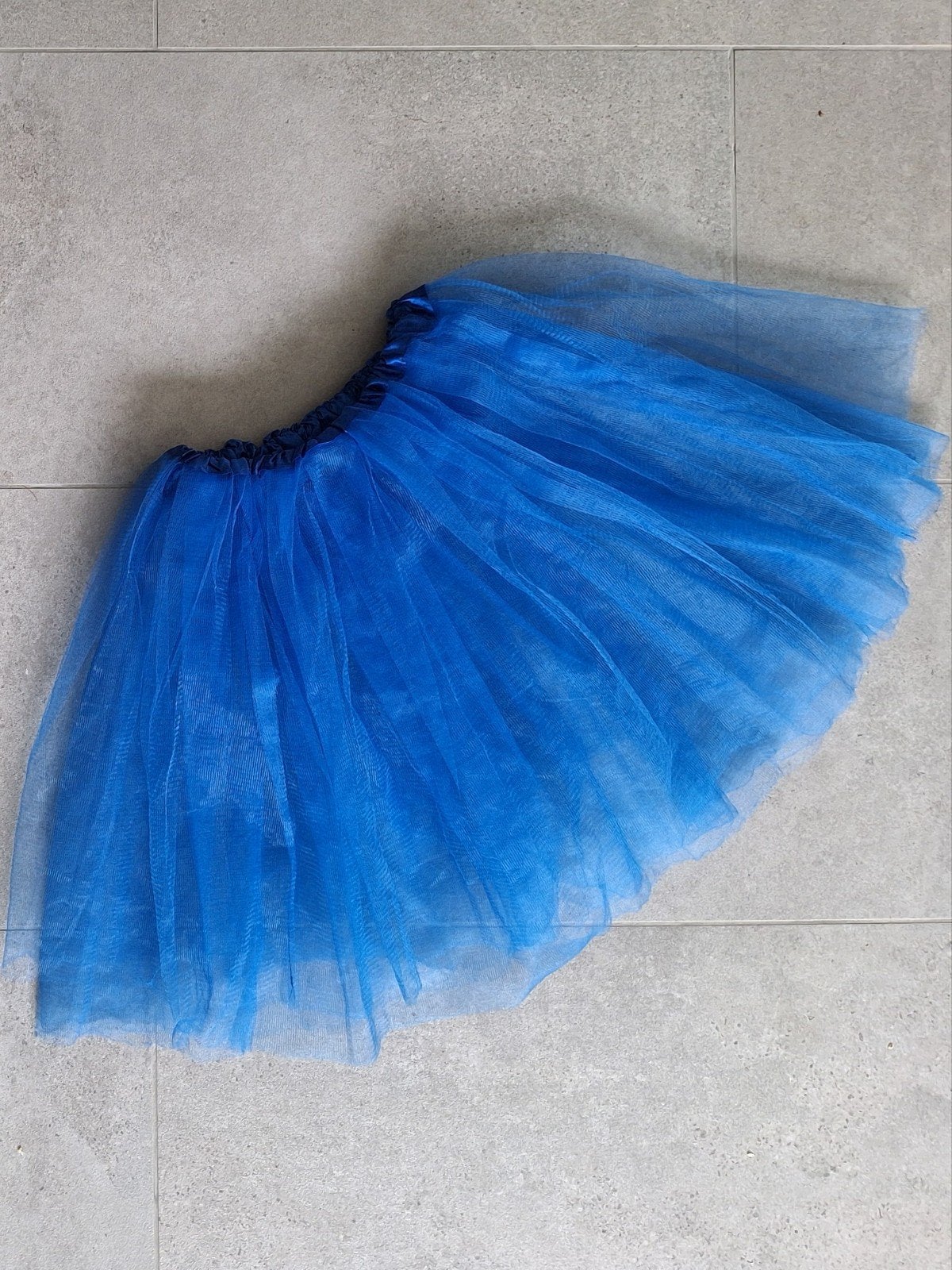 blauw tule rokje - 10 jaar, Hobby & Loisirs créatifs, Costumes, Matériel de théâtre & Jeux de rôle, Enlèvement