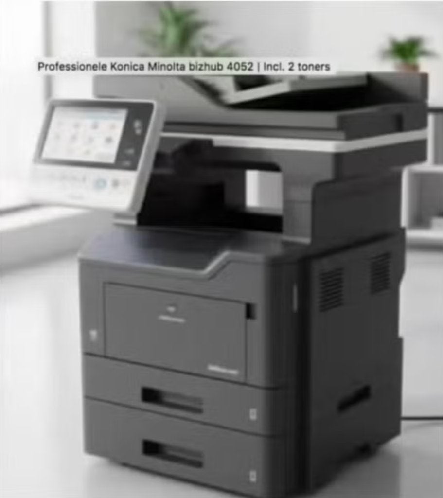 Professionele Konica Minolta bizhub 4052 | Incl. 2 toners, Computers en Software, Ophalen, Scannen, Laserprinter, Printer