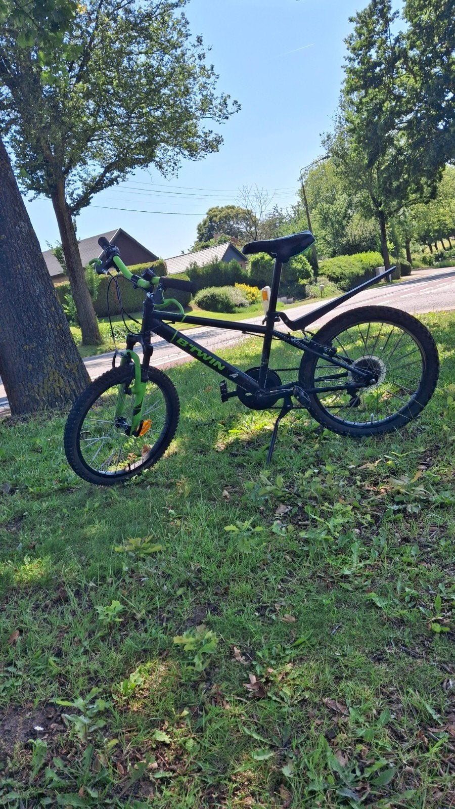 B-twin RacingBoy 500 Wolf, Ophalen