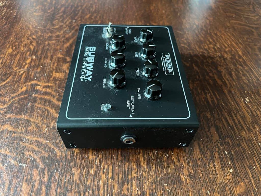 Mesa Boogie Subway Bass DI-Preamp – basvoorversterker en DI, Musique & Instruments, Enlèvement ou Envoi, Comme neuf