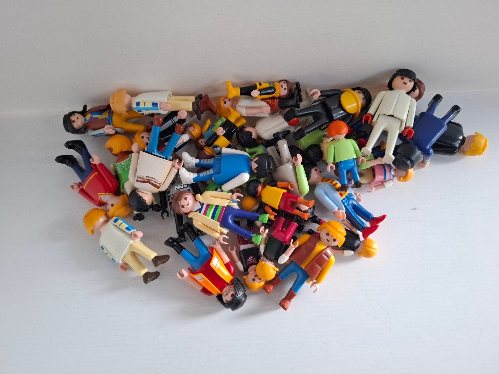 Lot 39 figurines Playmobil, Enlèvement ou Envoi, Utilisé, Pièces détachées, Figurines