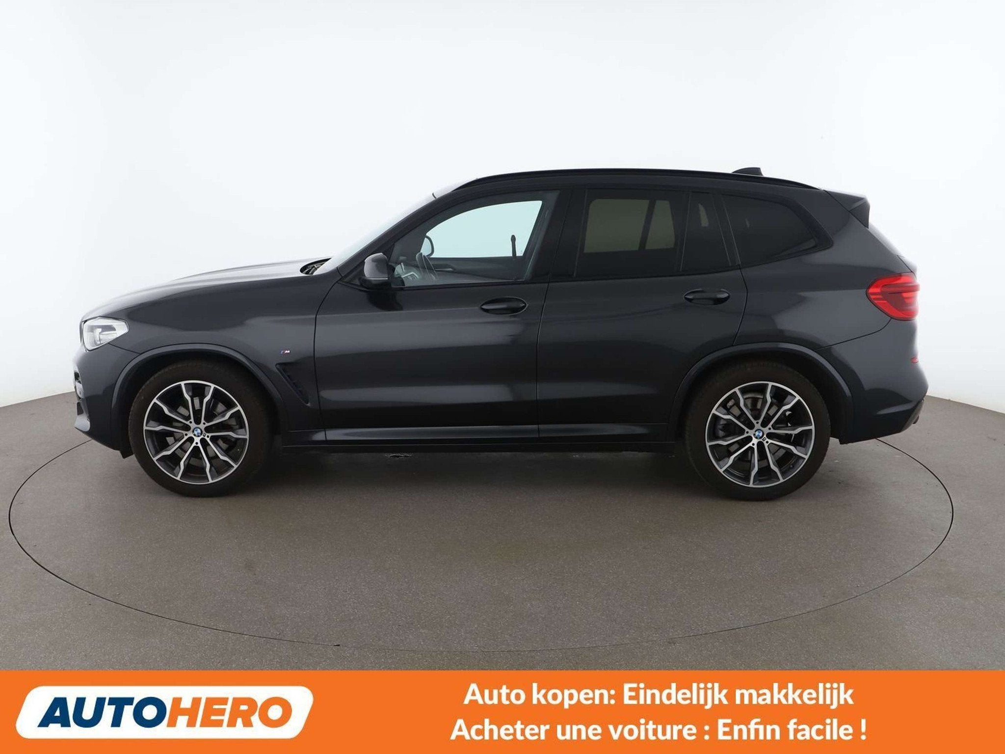 BMW X3 xDrive 20i M Sport (année de construction 2018), Autos, BMW, Cuir, Argent ou Gris, Achat, 1790 kg