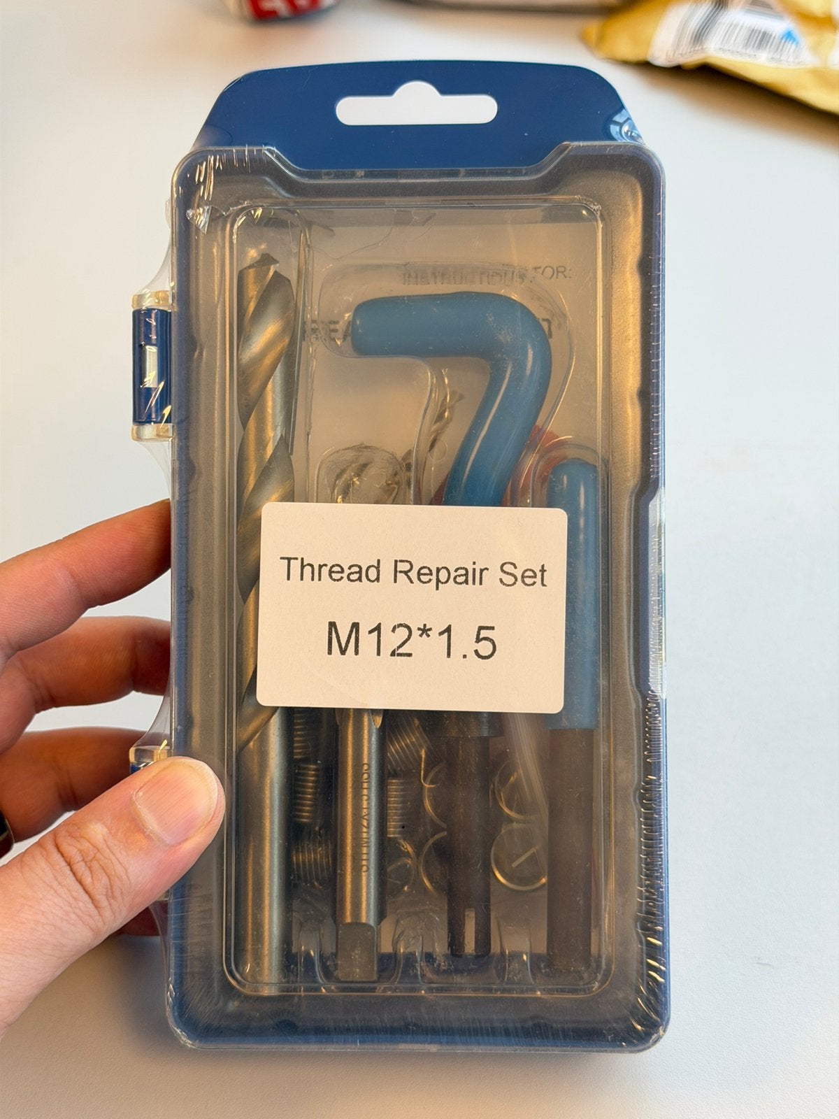 M12 x 1.5 Schroefdraad Reparatieset Helicoil Nieuw reparatie, Auto diversen, Autogereedschap, Nieuw, Ophalen of Verzenden