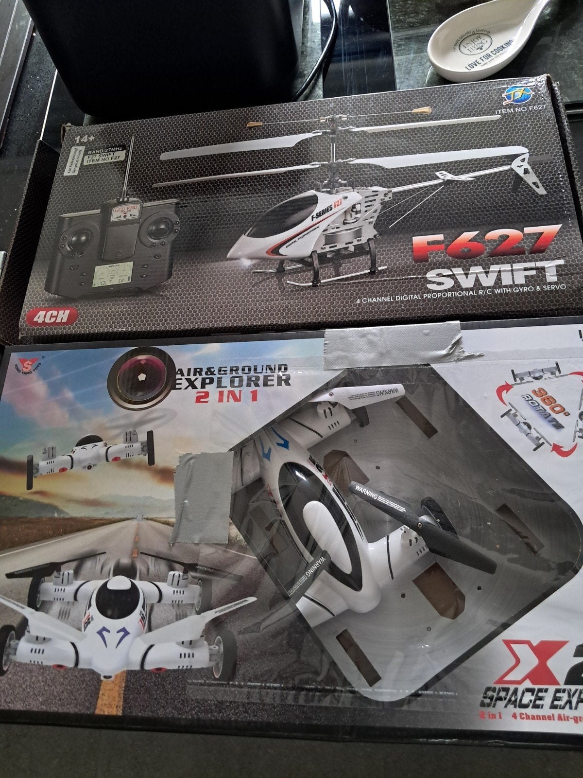 lot elektrische helikopters +++ ( lees beschrijving), Enlèvement