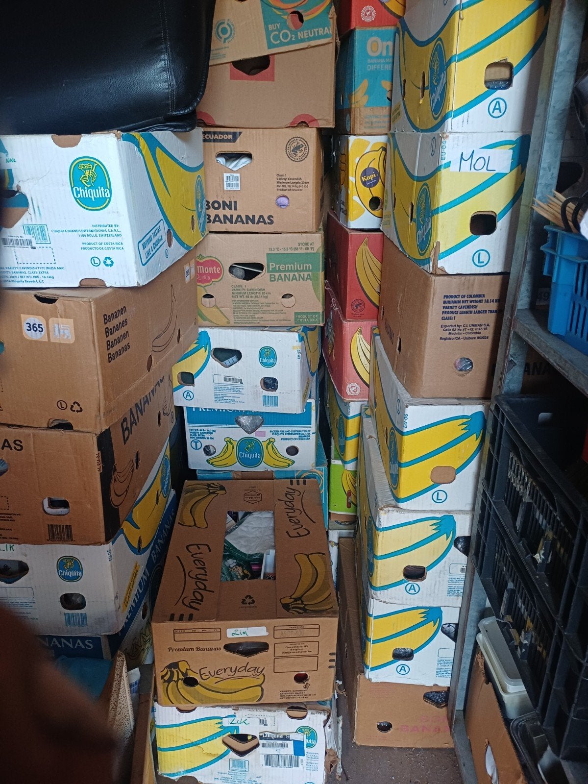 Boîtes de marché aux puces, Articles professionnels, Enlèvement