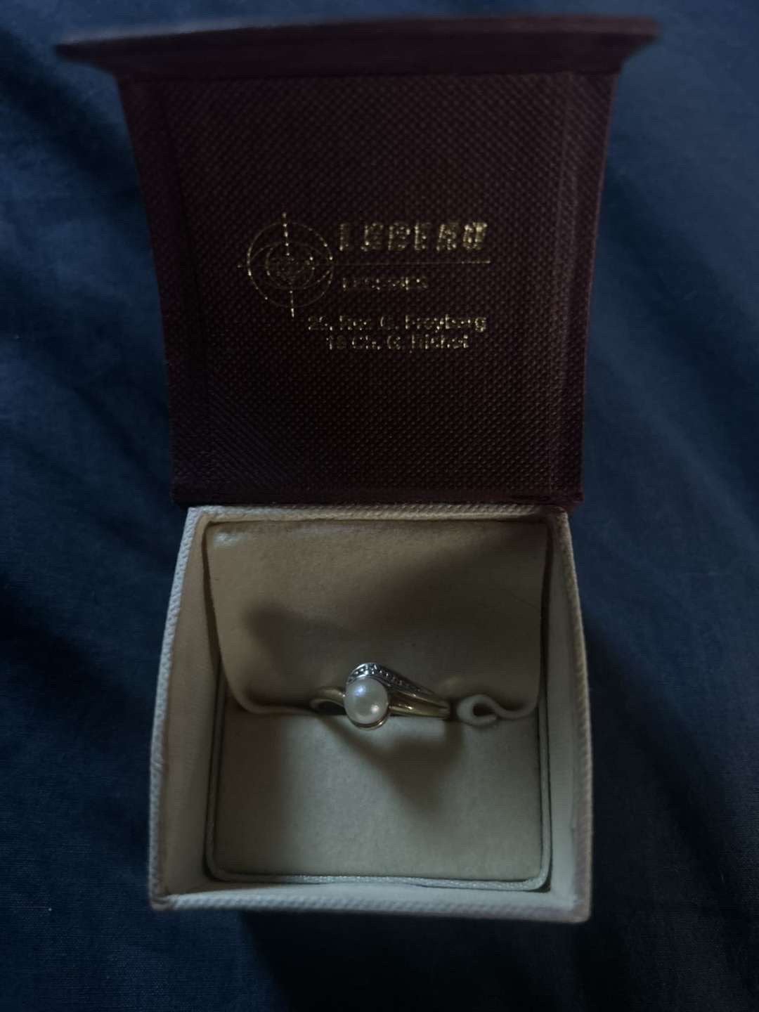 Gouden ring, Bijoux, Sacs & Beauté, Bagues, Neuf, 18 à 19, Or, Or
