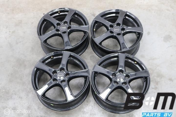 17 inch Borbet velgen VW Passat B8 B9 - VW T-Roc! 482657, Véhicule de tourisme, 17 pouces, Utilisé, Jante(s)
