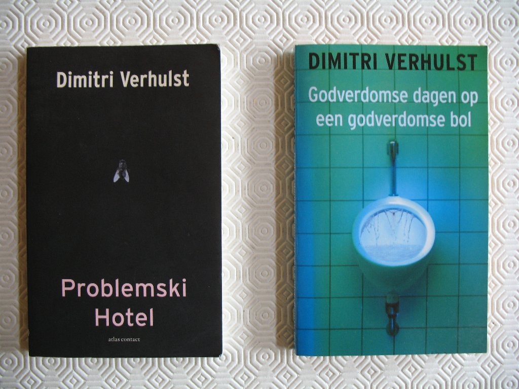 Dimitri Verhulst, Problemski Hotel, Godverdomse dagen op , Ophalen of Verzenden