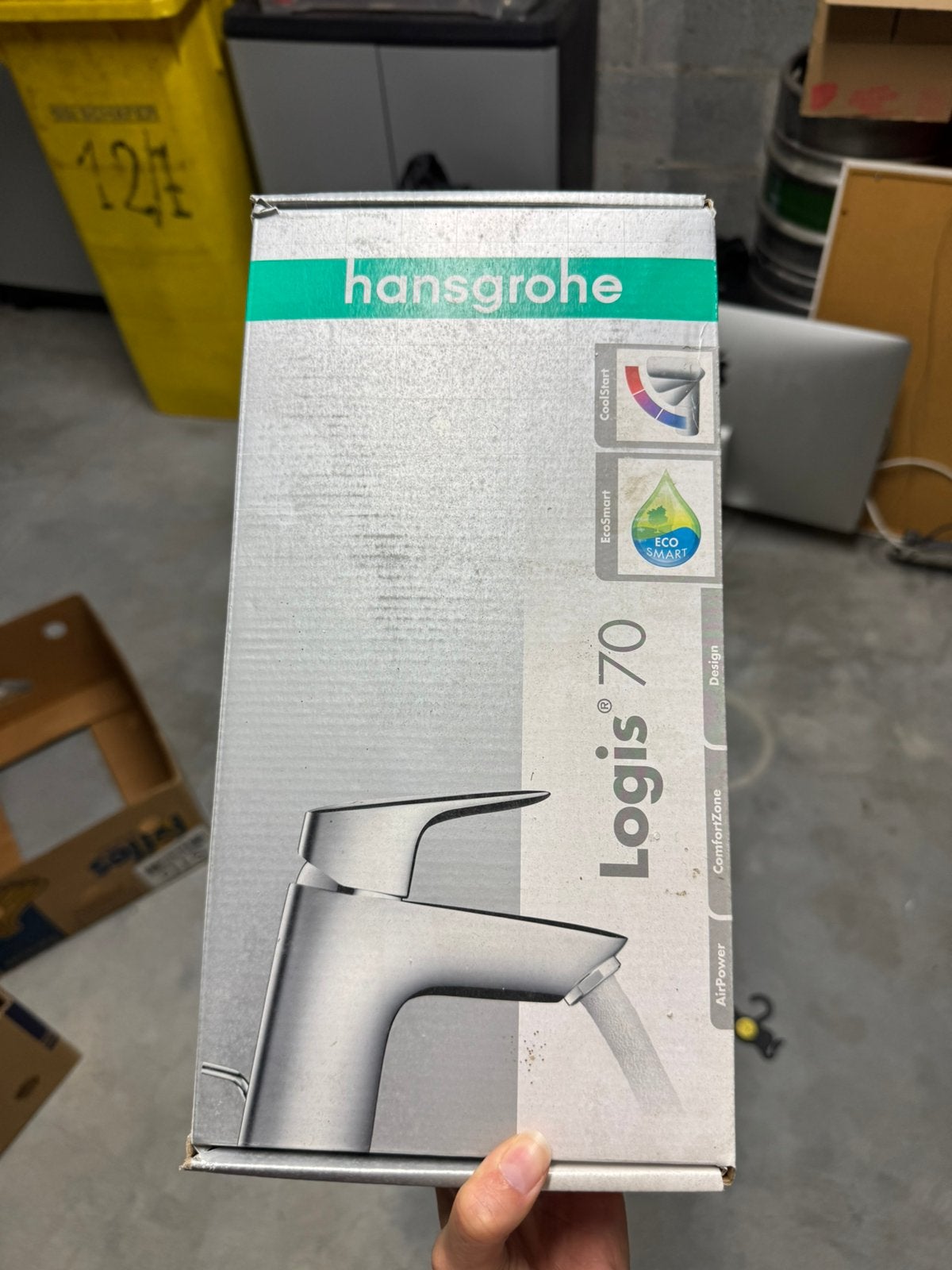 Kraan Hansgrohe Logis 70 Chroom NIEUW!, Doe-het-zelf en Bouw, Ophalen, Nieuw, Chroom, Kraan