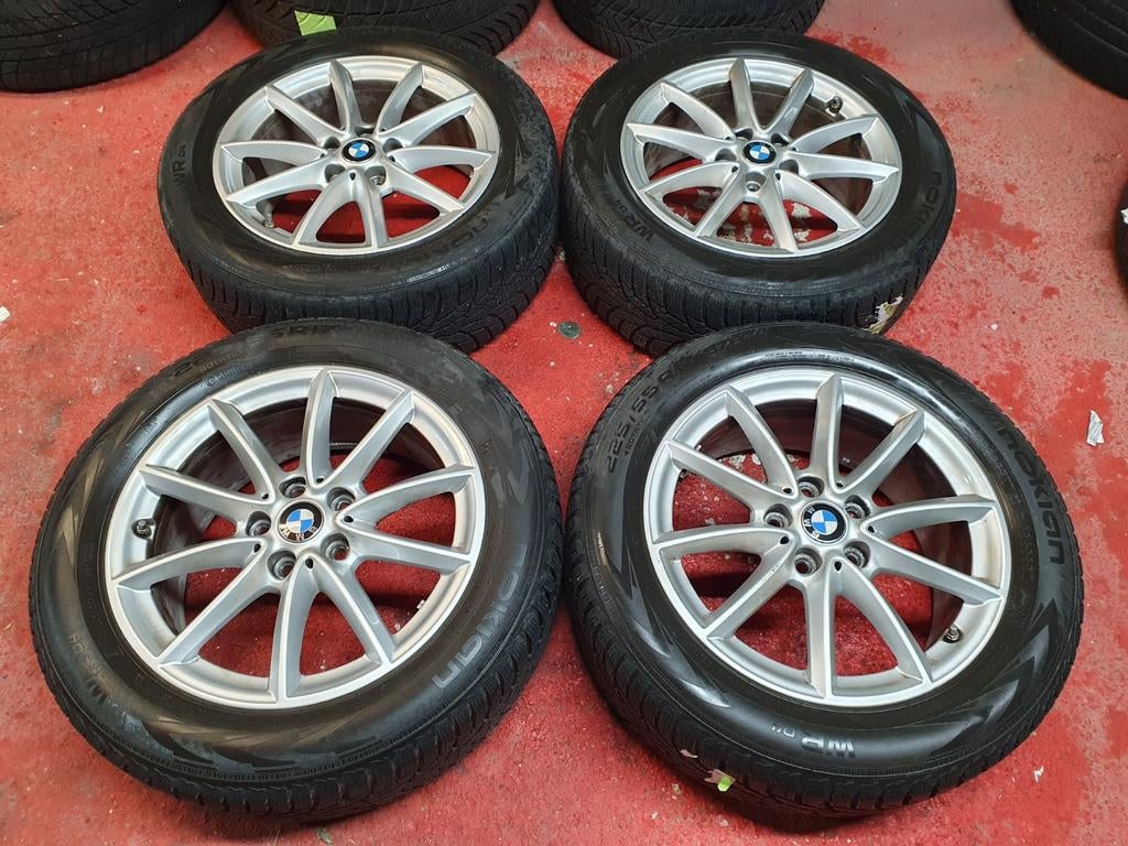 Jantes BMW origine 17" kit hiver X1 F48 et X2 F39 5x112, Enlèvement, Utilisé, BMW