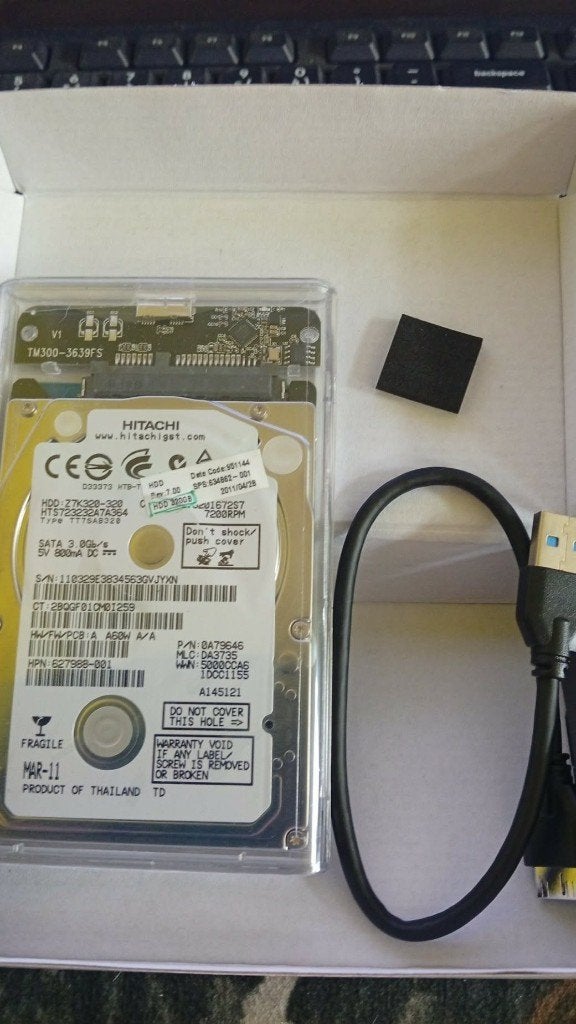 disque dure externe 320 giga, Enlèvement ou Envoi, Externe, Comme neuf, Laptop