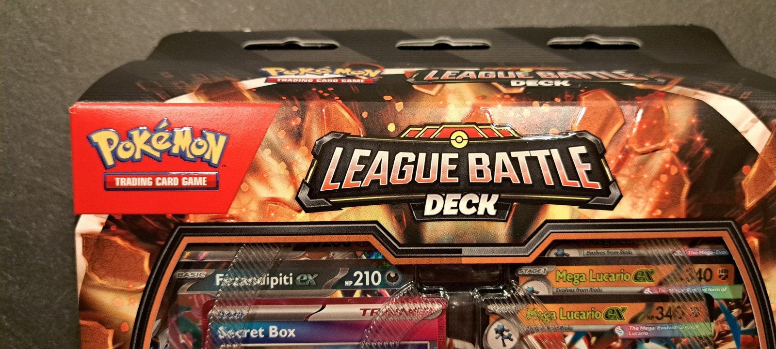 Pokemon Mega Lucario ex League Batlle Deck, Ophalen