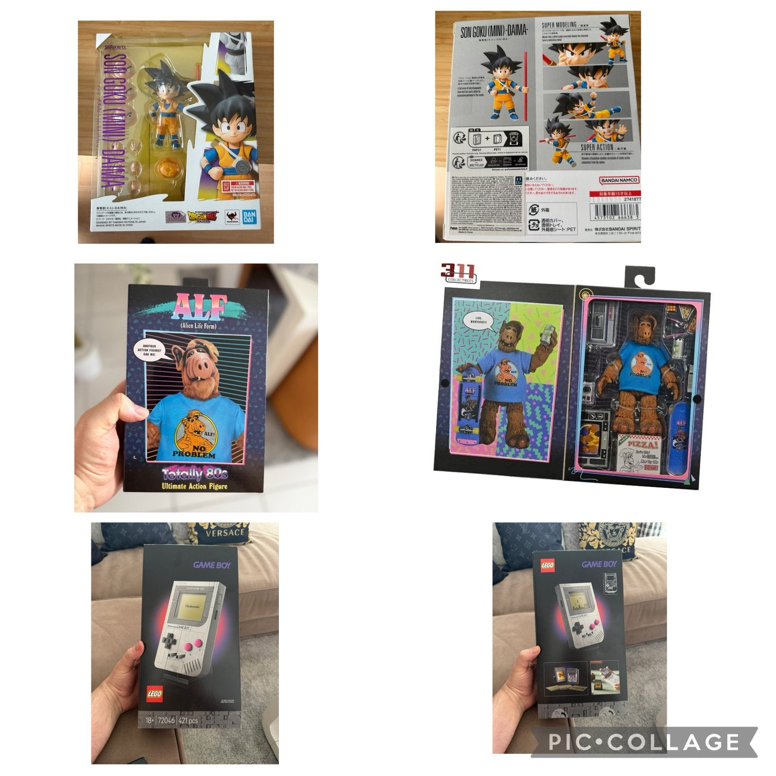 Game boy lego neuf + figurine alf + dragon ball diama neuf, Enlèvement, Neuf