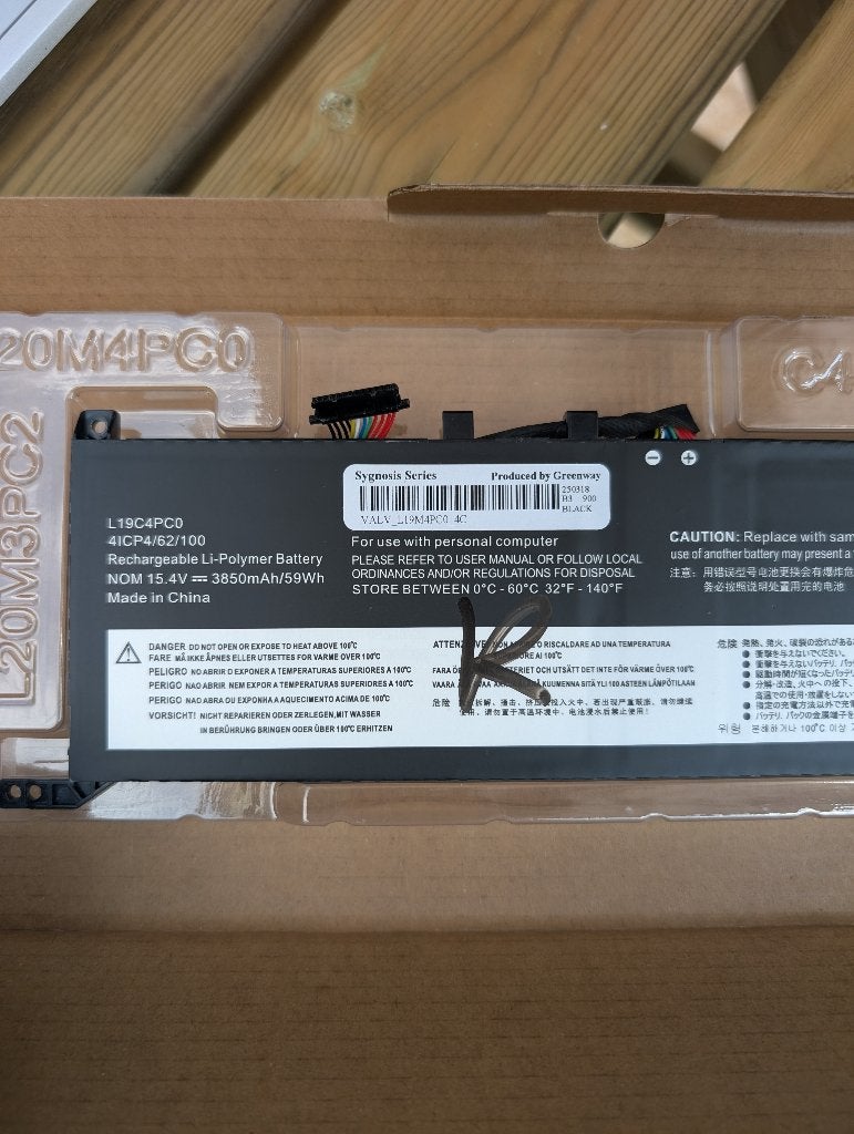 Lenovo Legion 5 15IMH05H accu, Ophalen, Nieuw