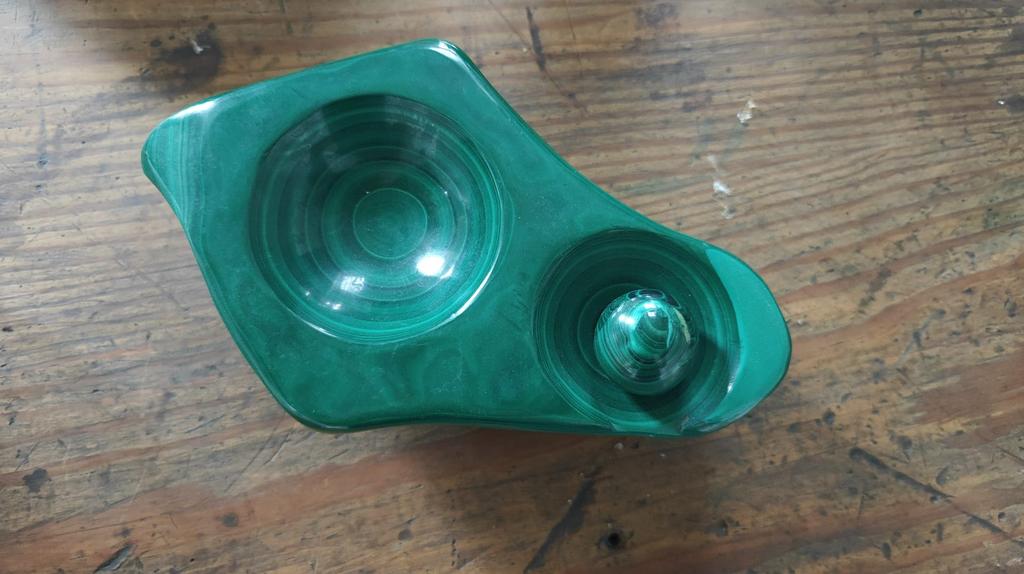 Vide poche en malachite, Collections, Minéraux & Fossiles, Enlèvement ou Envoi, Minéral