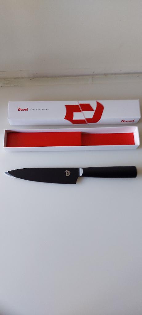 Duvel mes groot model NIEUW in originele doos , 27 cm lang, Verzamelen, Ophalen of Verzenden, Nieuw, Overige typen, Duvel
