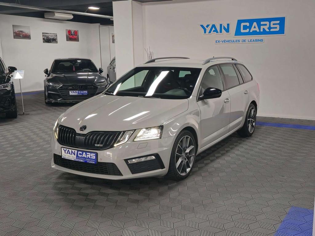 Skoda Octavia RS • AUTO • GRIS NARDO • ALCANTARA • A, Autos, Achat, 1487 kg, Entreprise, 1968 cm³