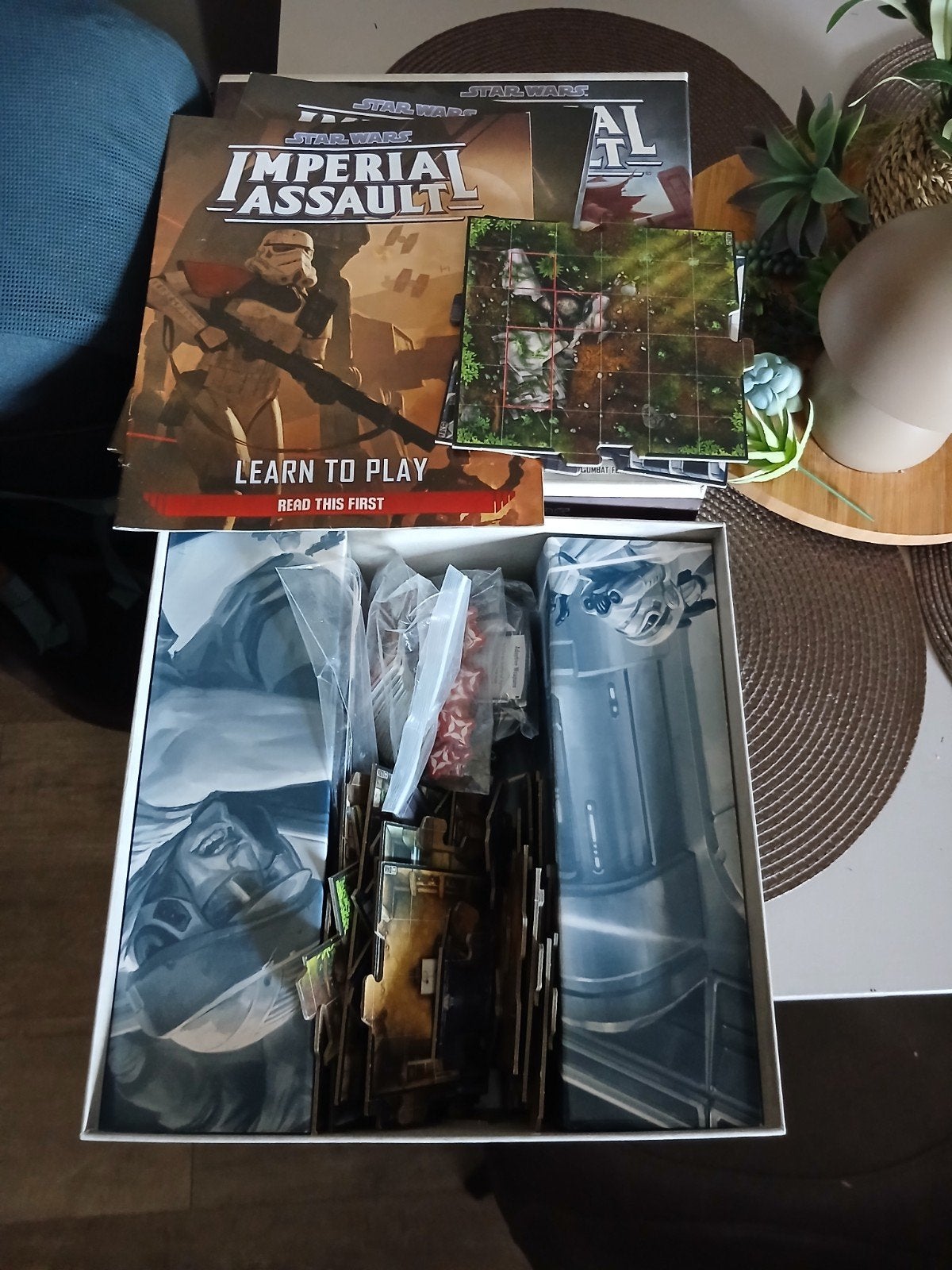 gezelschapspel star wars, Ophalen