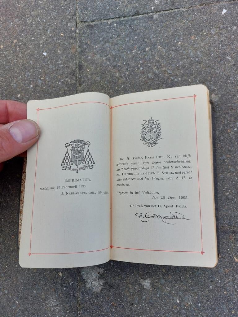 Belgische WO1 pre-war bijbel, Verzamelen, Militaria | Algemeen, Ophalen of Verzenden, Overige soorten, Overige typen