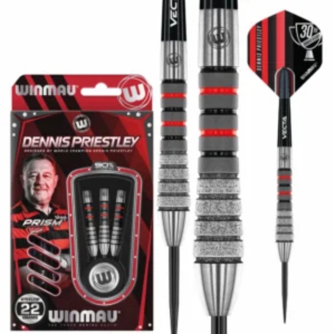 Winmau Dennis Priestley Diamond 30th Anniversary Dartpijlen, Sport en Fitness, Ophalen of Verzenden, Nieuw, Pijlen