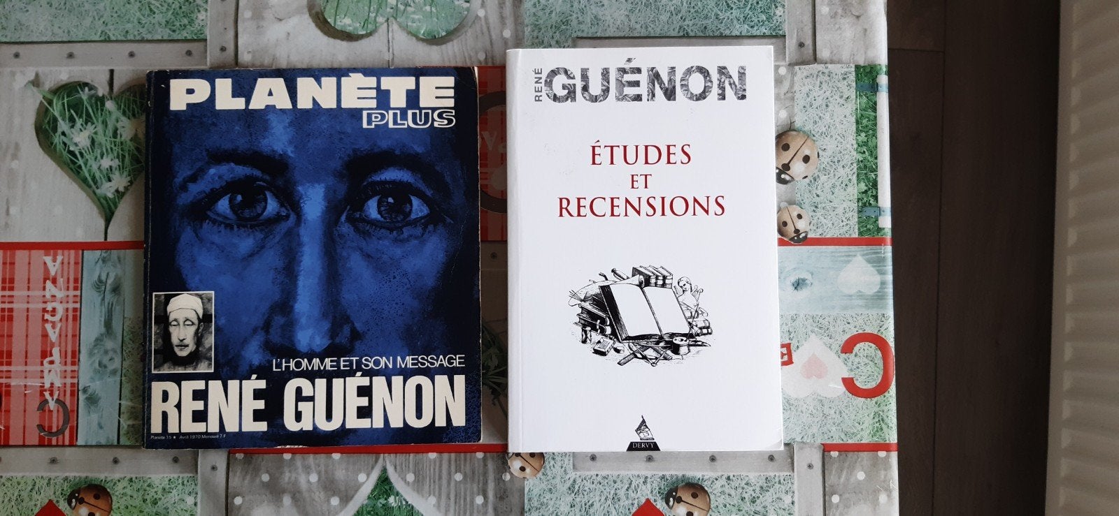 René Guenon: set van 2 boeken., Gelezen, Spiritualiteit algemeen, Ophalen of Verzenden, Achtergrond en Informatie