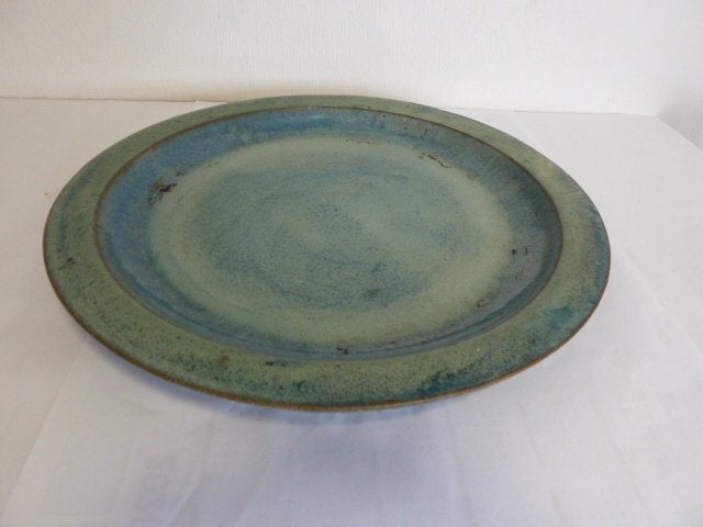 Plantenschotel//onderzetschotel voor bloempot (Keramiek)., Tuin en Terras, Bloempotten, Ophalen, Gebruikt, 40 cm of meer, Rond
