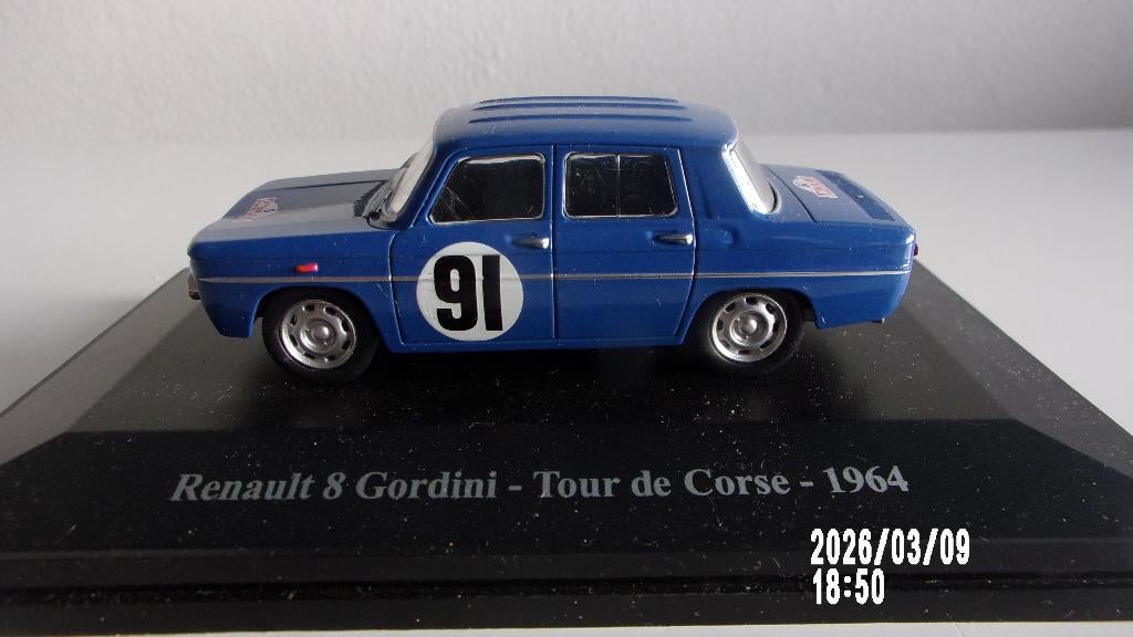 R8 GORDINI CORSE 64 J.VINATIER.1/43 ELIGOR COMME NEUVE, Ophalen of Verzenden, Zo goed als nieuw, Auto, Overige merken