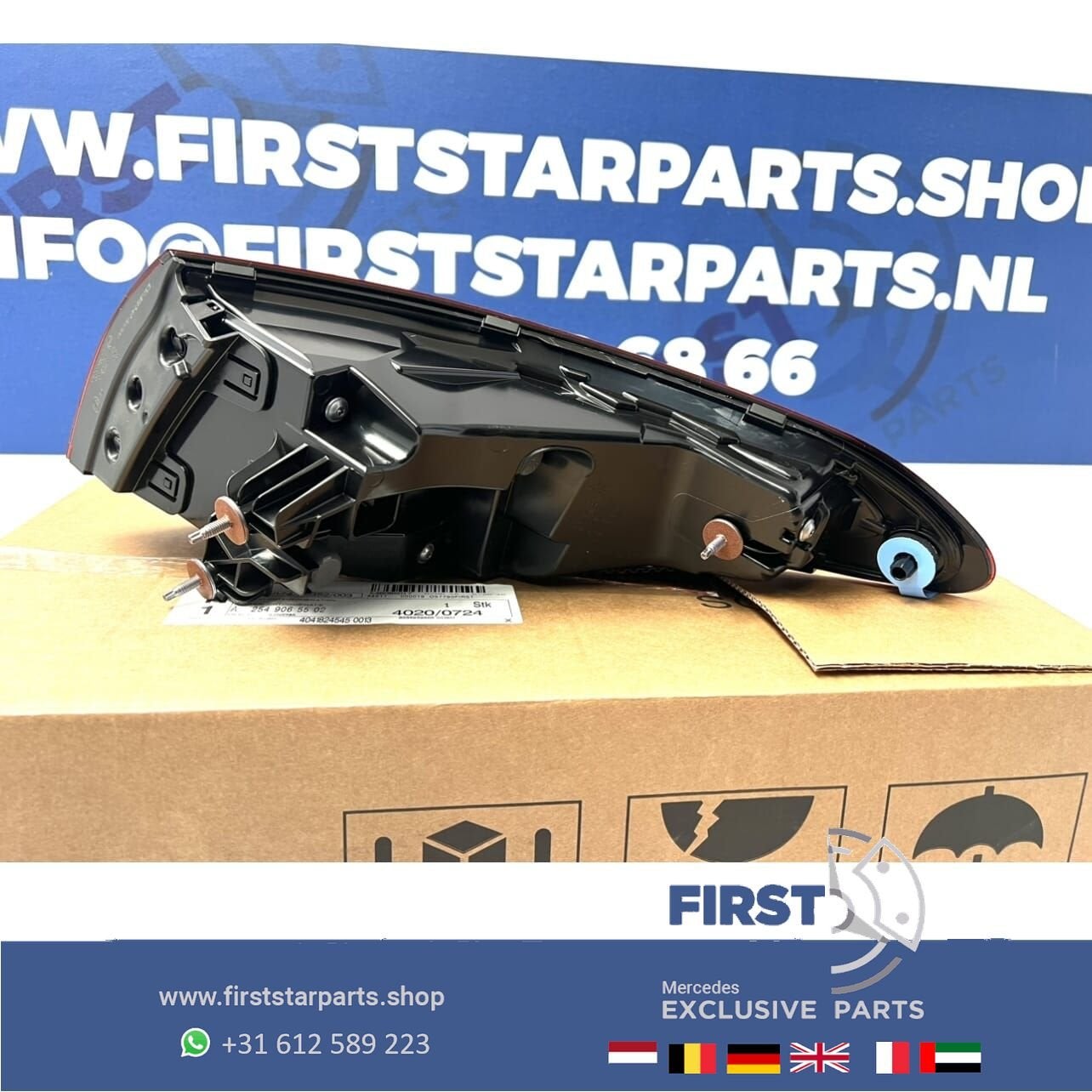 A2549065502 W254 GLC LED ACHTERLICHT LINKS Mercedes 2022-202, Gebruikt, -, Ophalen of Verzenden, -
