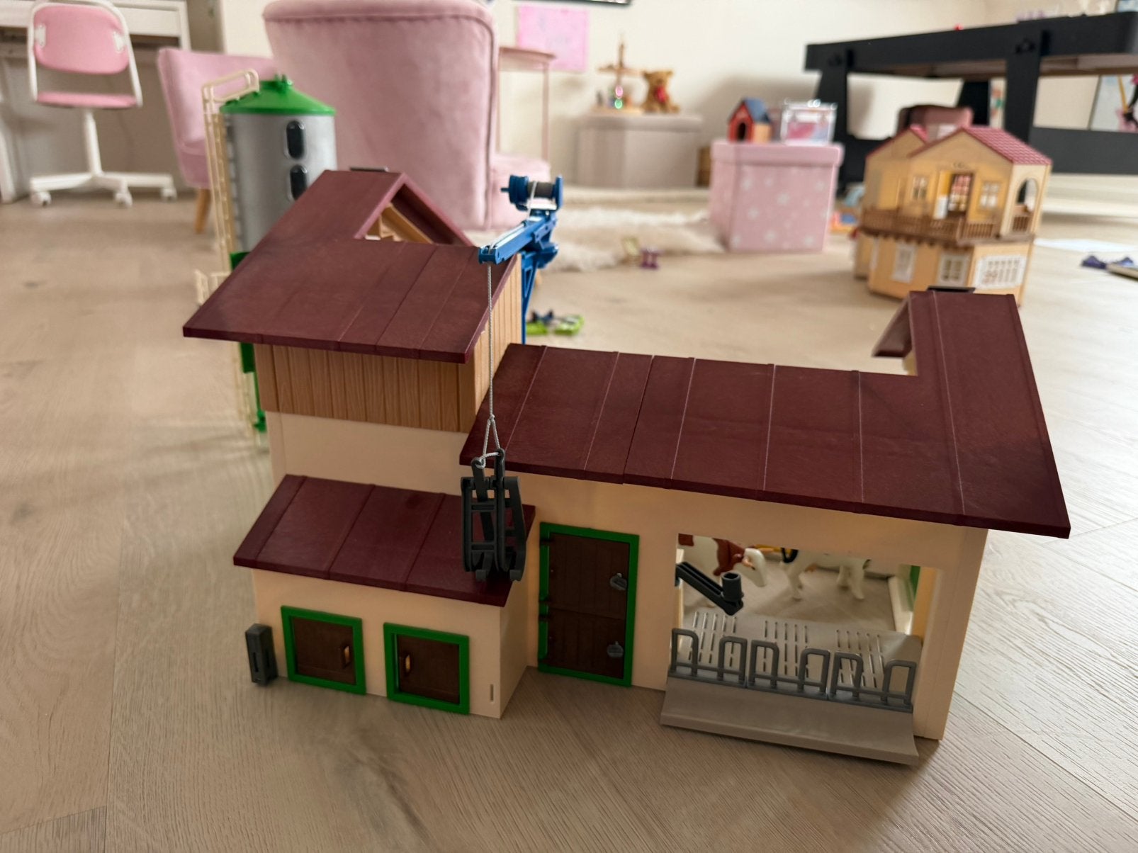 Playmobil boerderij, Kinderen en Baby's, Speelgoed | Poppenhuizen, Ophalen, Zo goed als nieuw