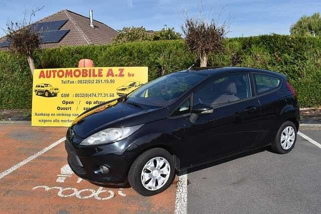 Ford Fiesta 1.6 TDCi Trend ECOnetic Airco, Euro 5, Zwart, 93 pk, Start-stop-systeem