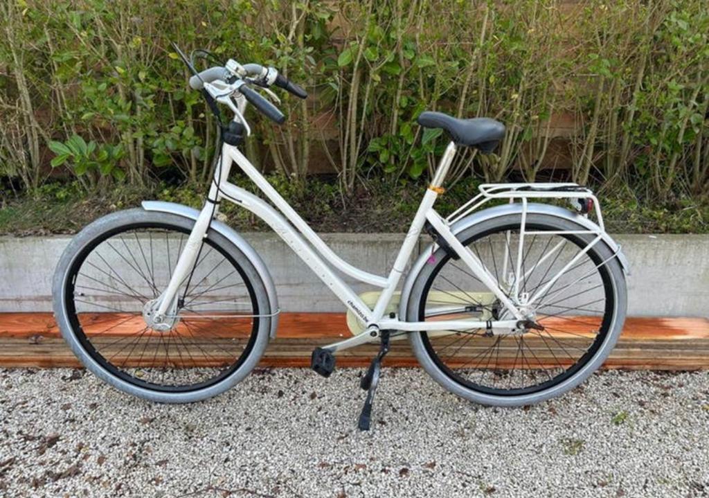 Cortina damesfiets, Ophalen, Gebruikt