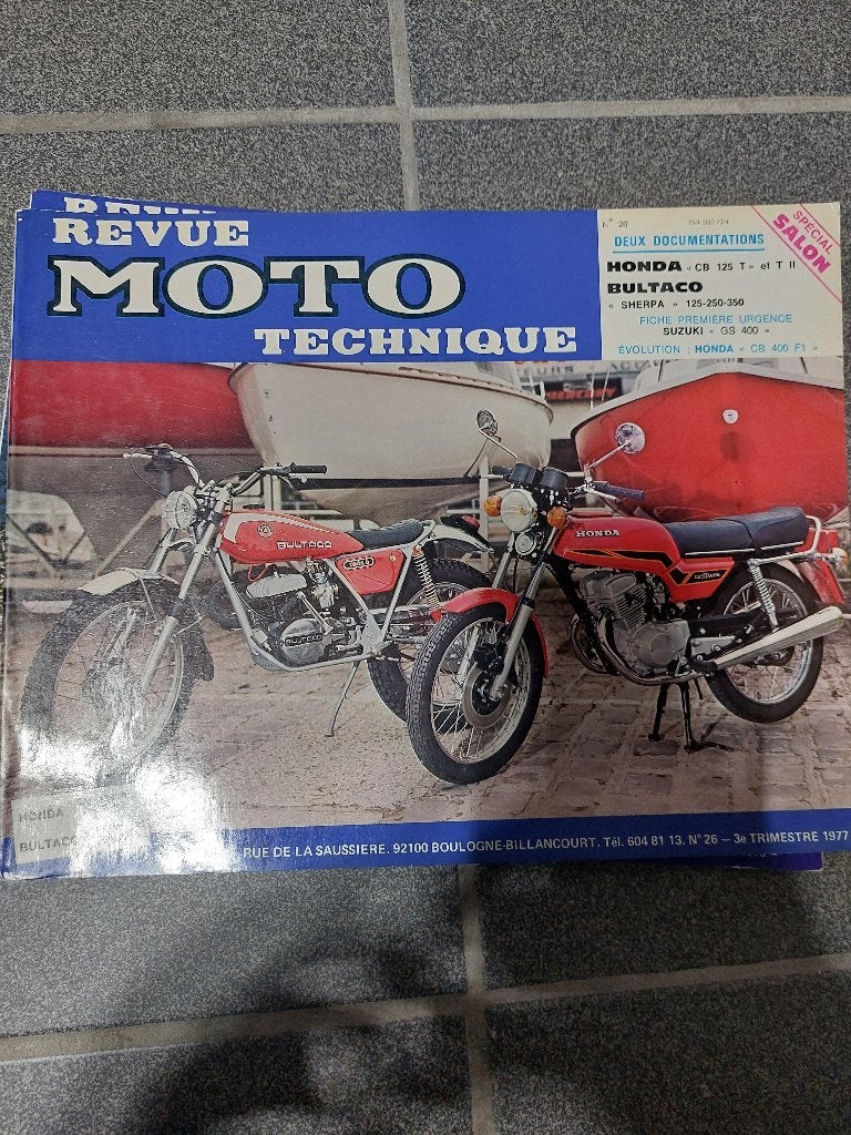 Livre moto technique, Boeken, Ophalen of Verzenden, Zo goed als nieuw, Merk of Model
