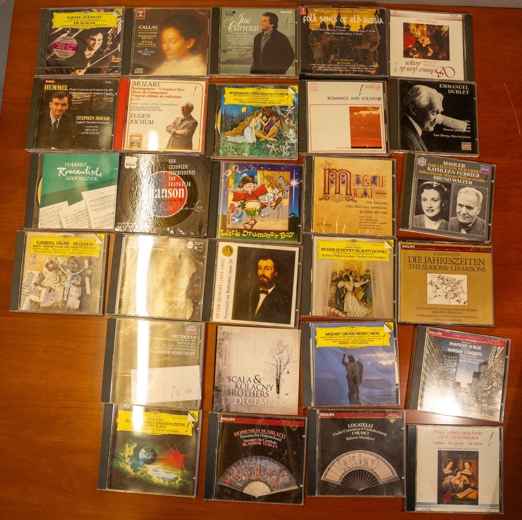 27 klassieke cd's in goede staat, Cd's en Dvd's, Ophalen, Requiem, Overige typen, Zo goed als nieuw
