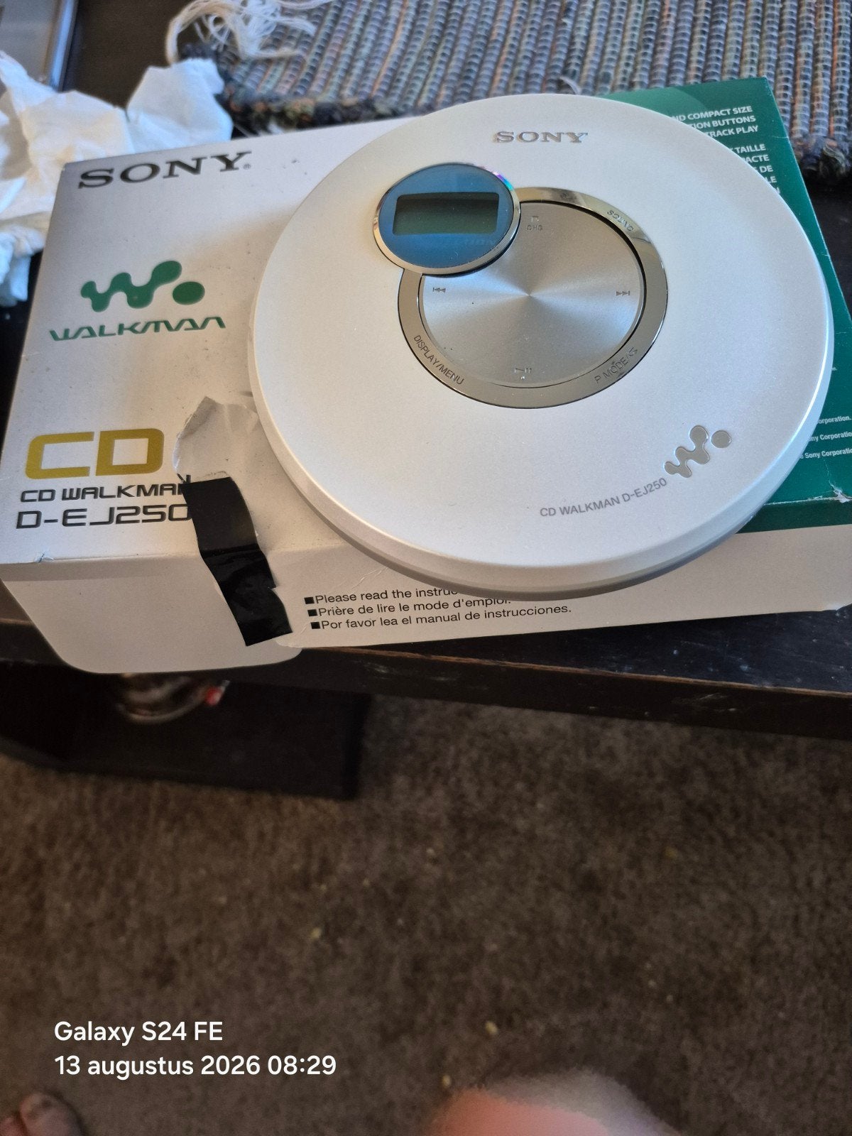 Sony cd walkman, Ophalen of Verzenden, Walkman